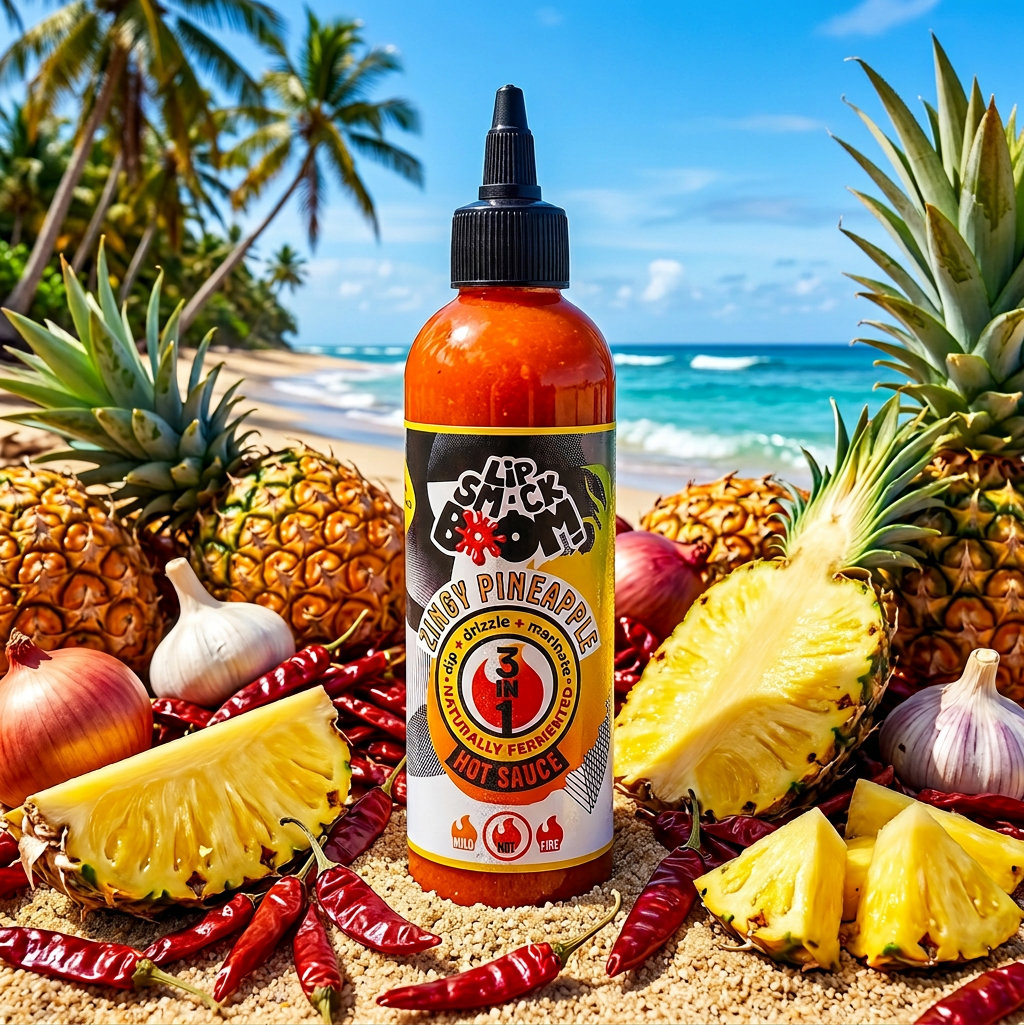 Zingy Pineapple Hot Sauce