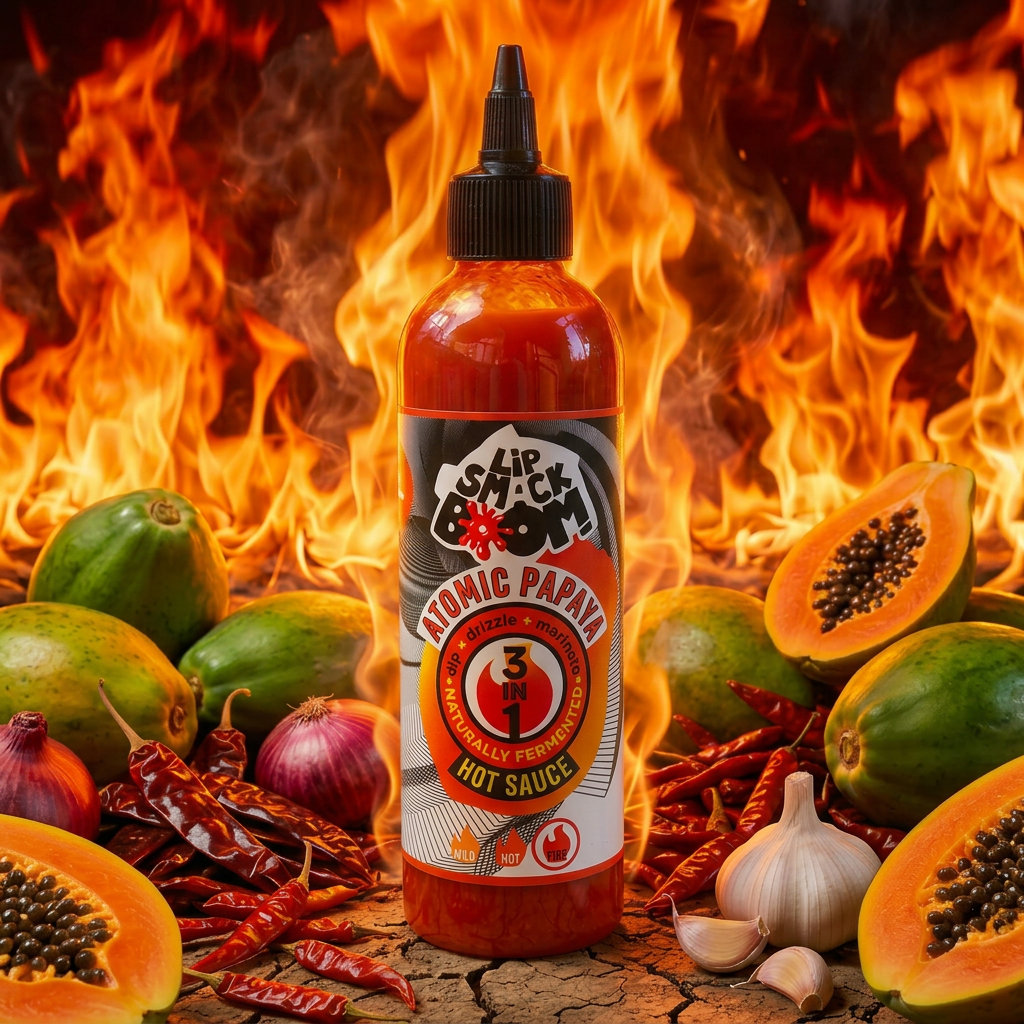 Atomic Papaya Hot Sauce