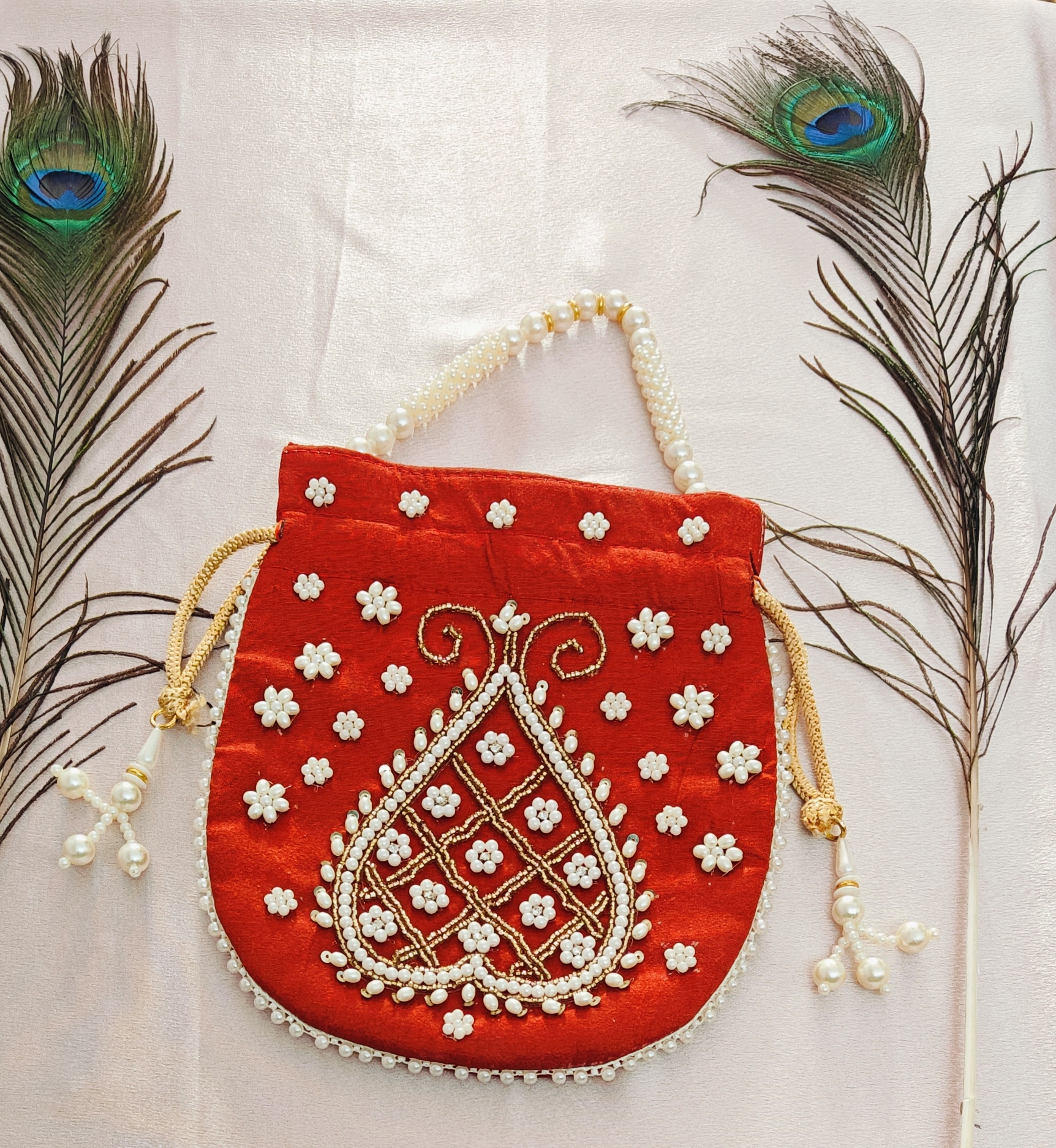 Embroidered Potli Bag