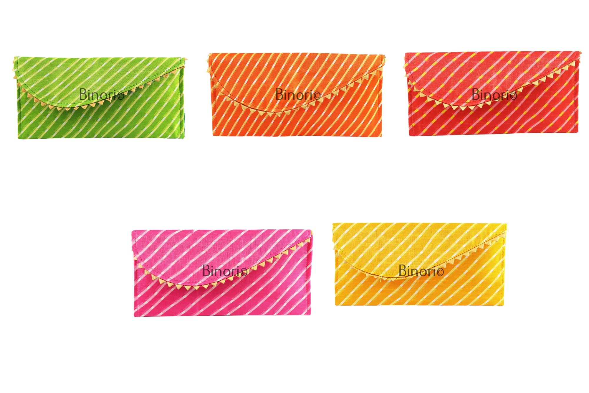 Colorful Striped Gift Envelopes
