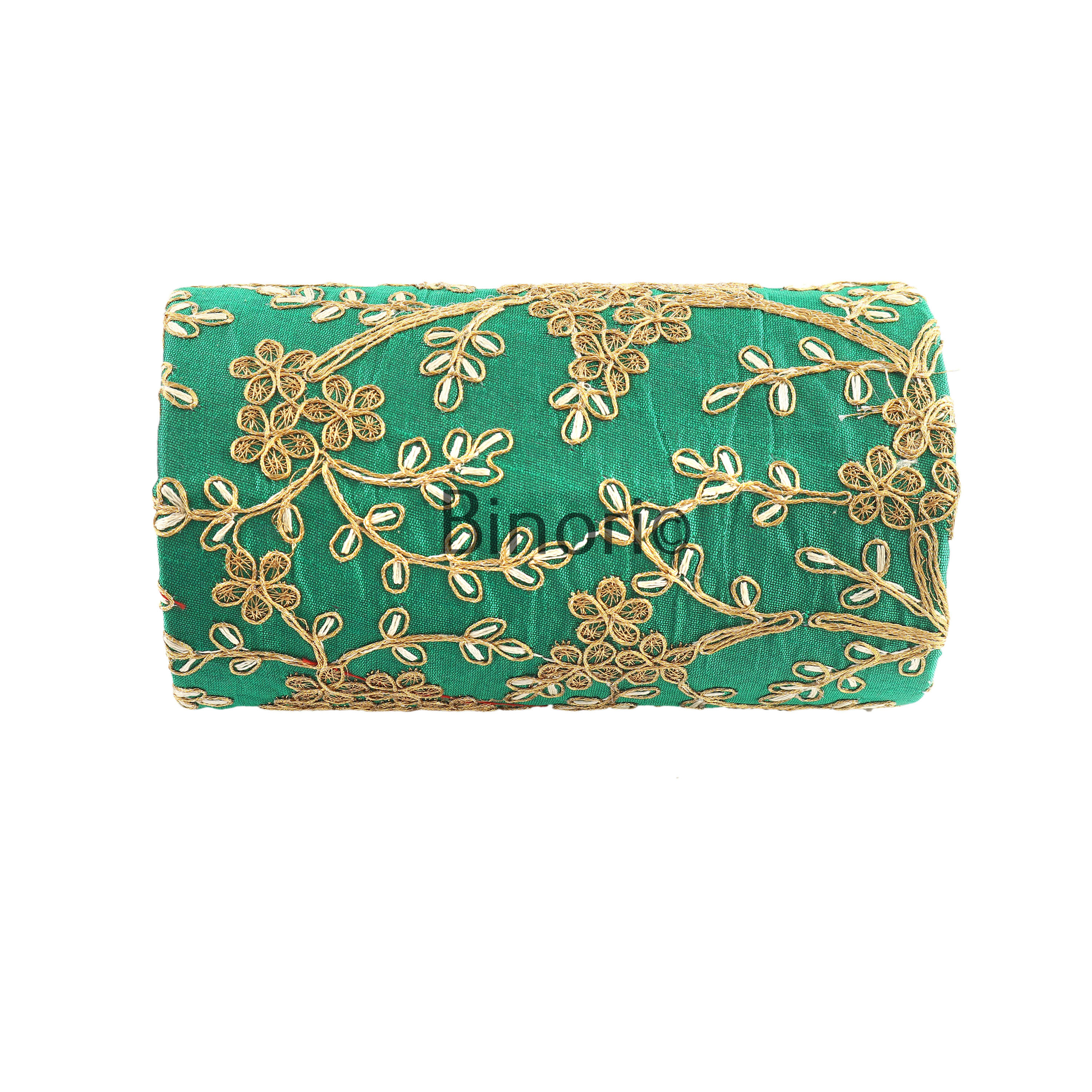 Wooden Silk Embroidery Bangle Box for women