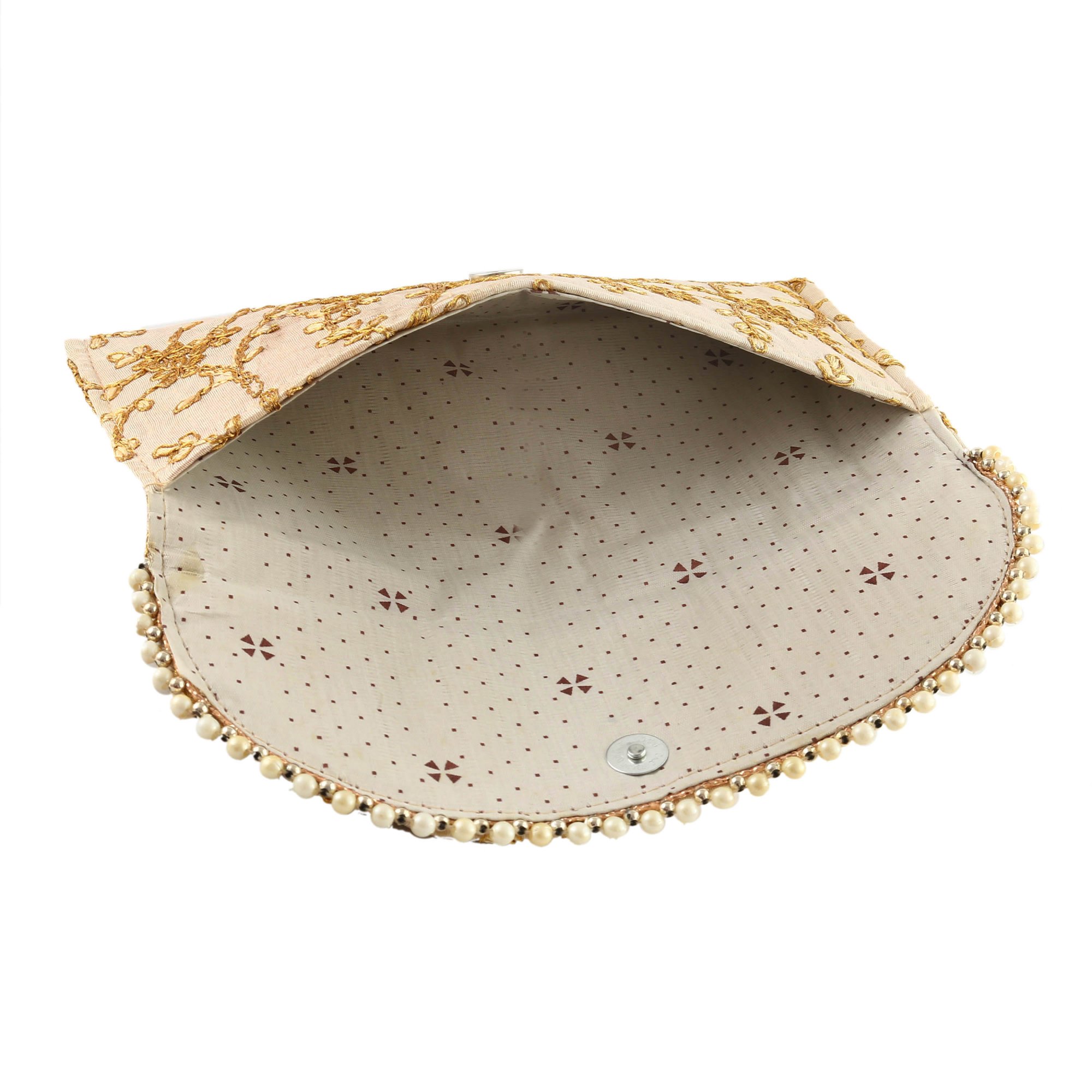 Embroidered Clutch Bag
