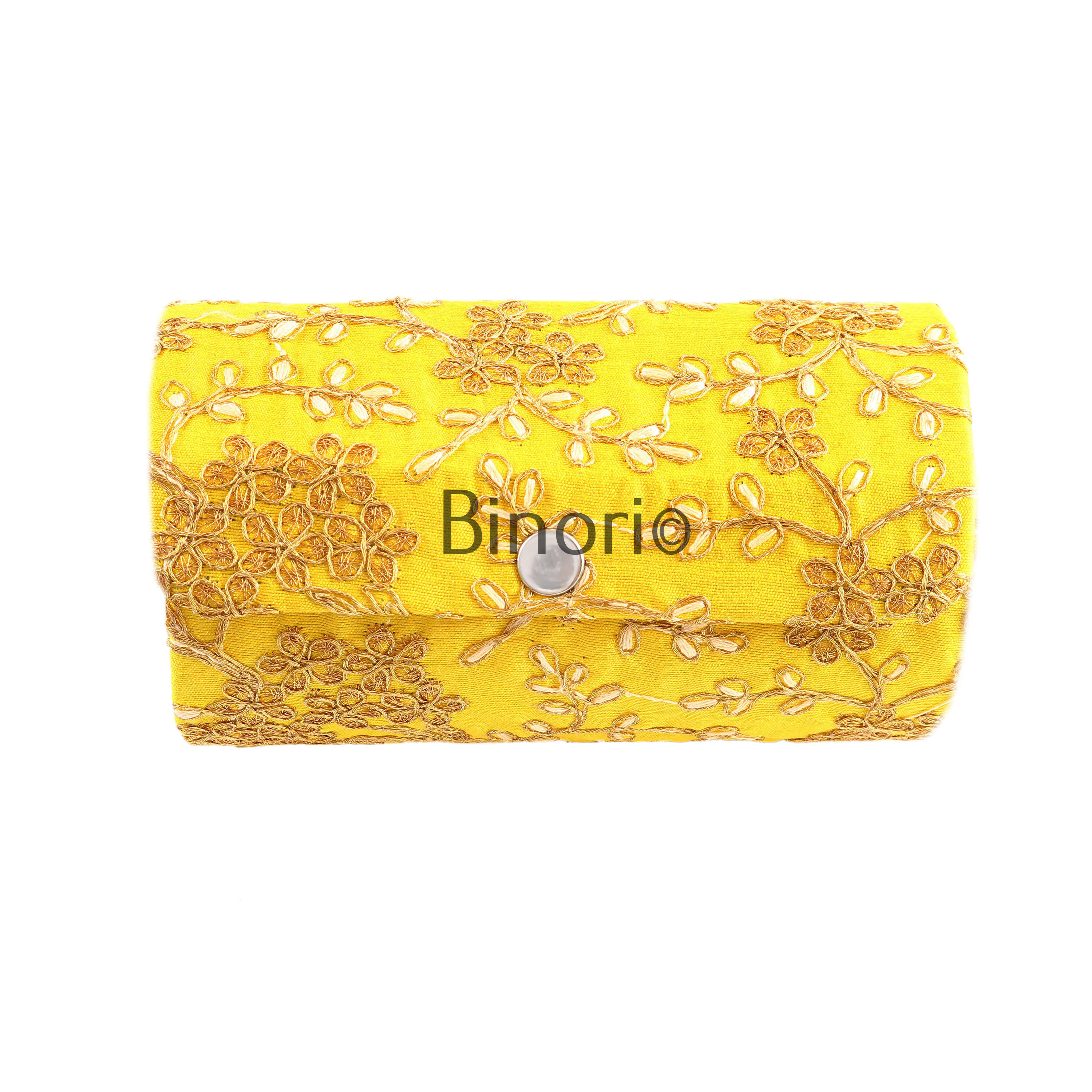 Wooden Silk Embroidery Bangle Box for women