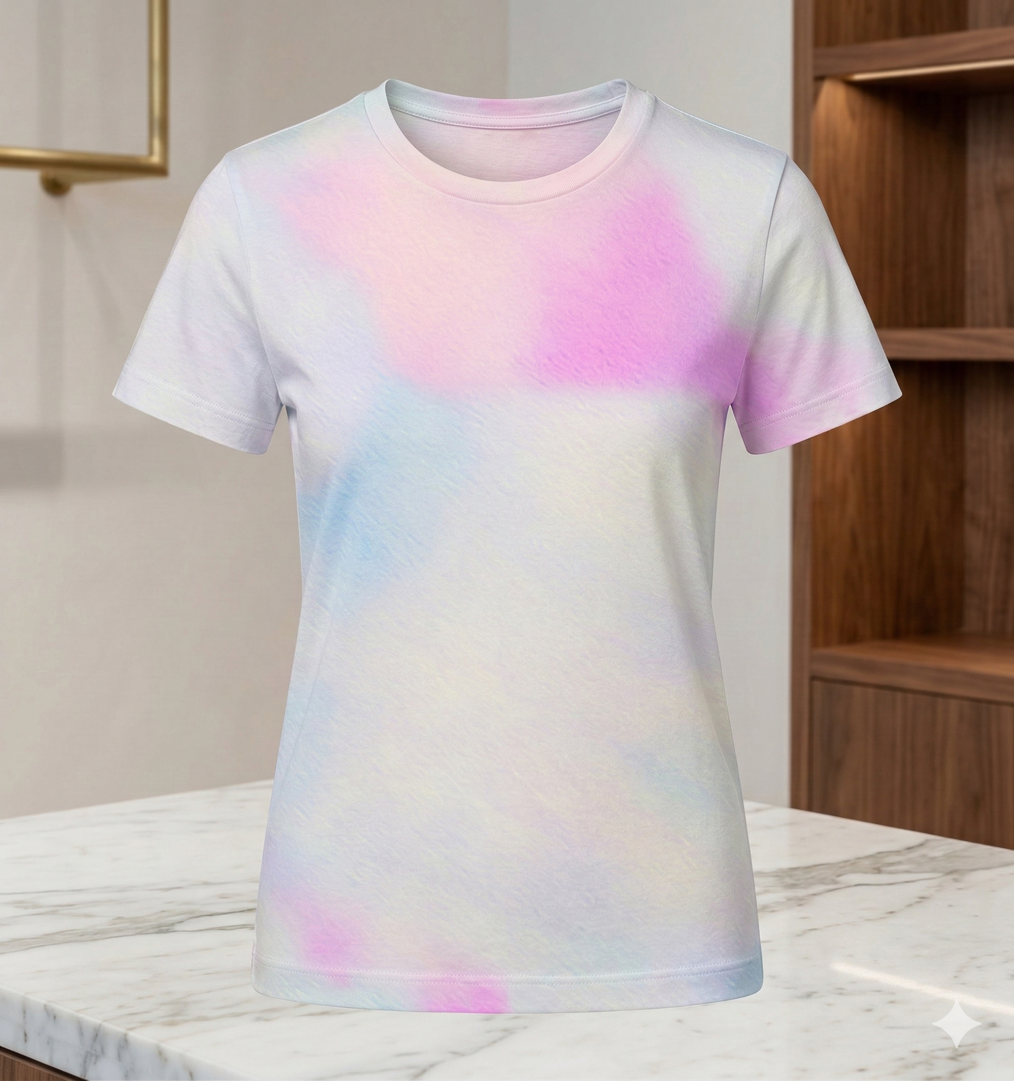 The Pastel Aurora Marble Tee