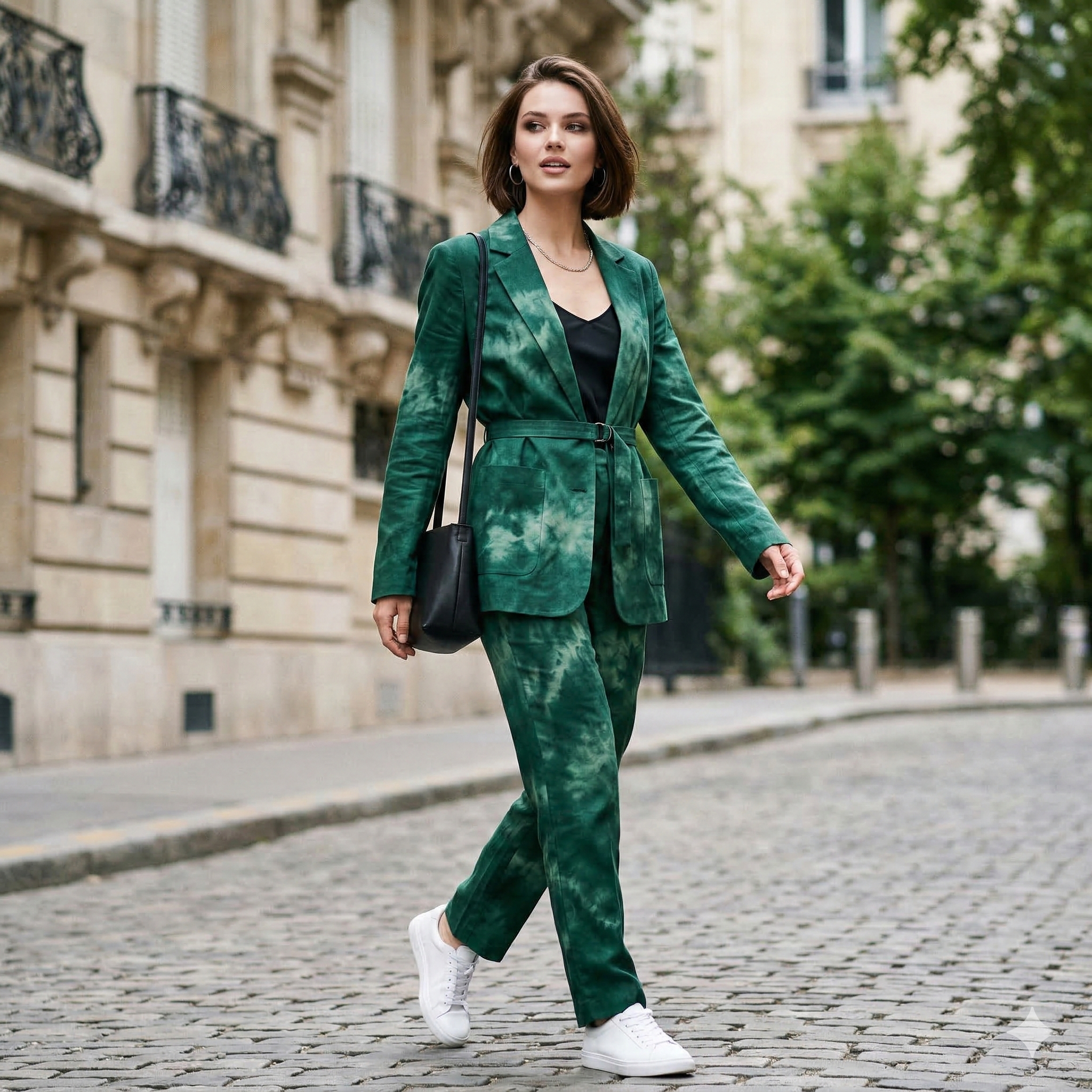 The Artisanal Belted Suit