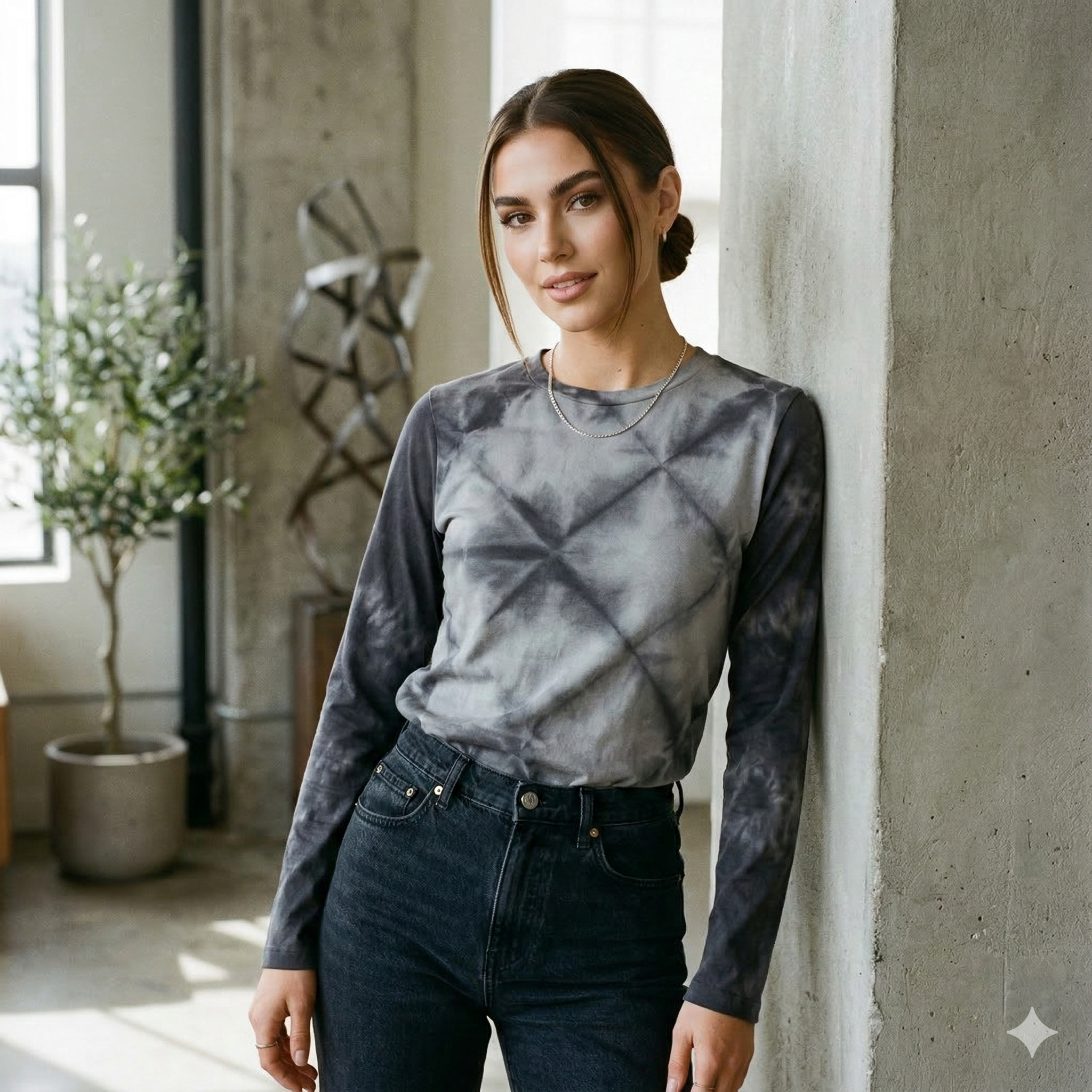 The Urban Shibori Long-Sleeve