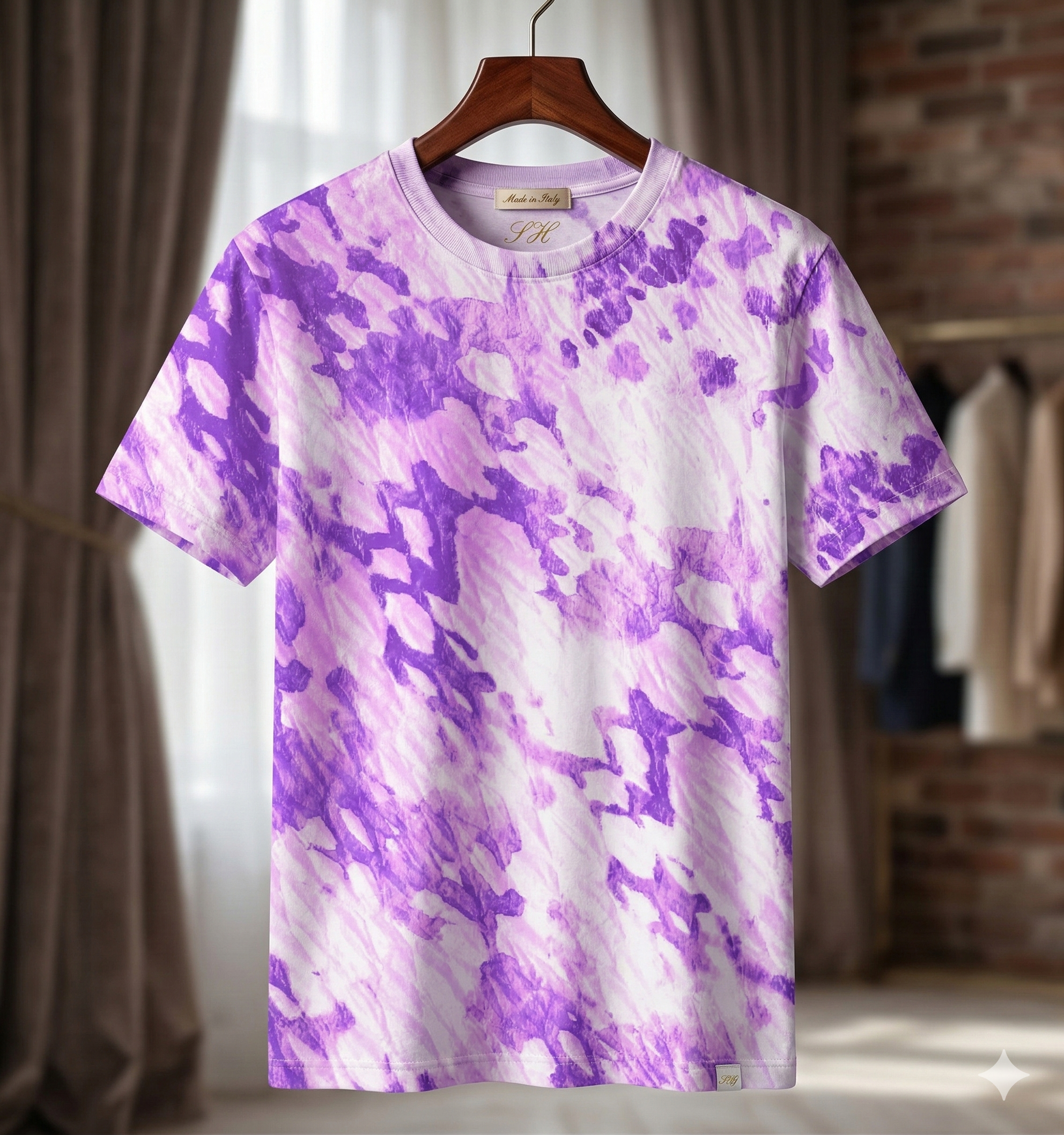 The Amethyst Frost Marble Tee