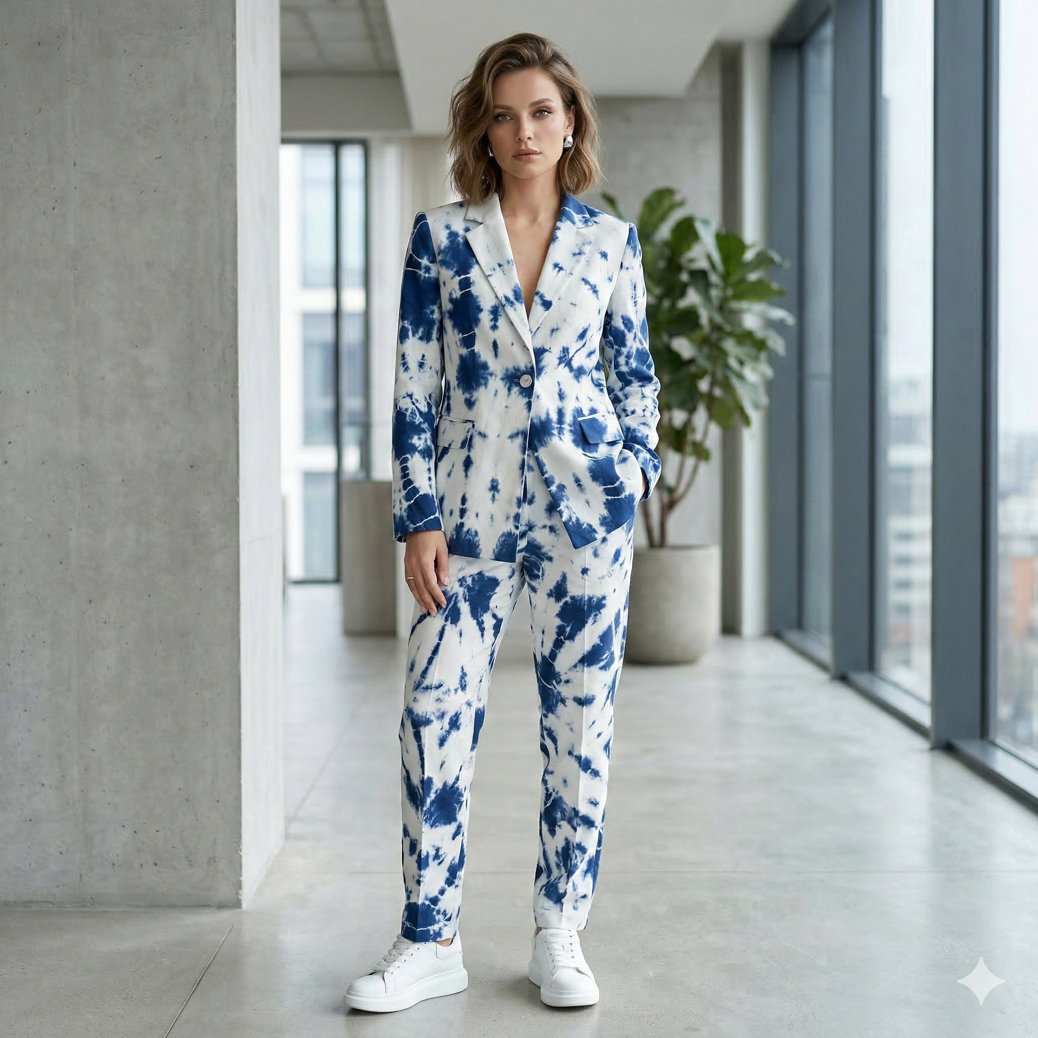 The Indigo Nebula Power Suit