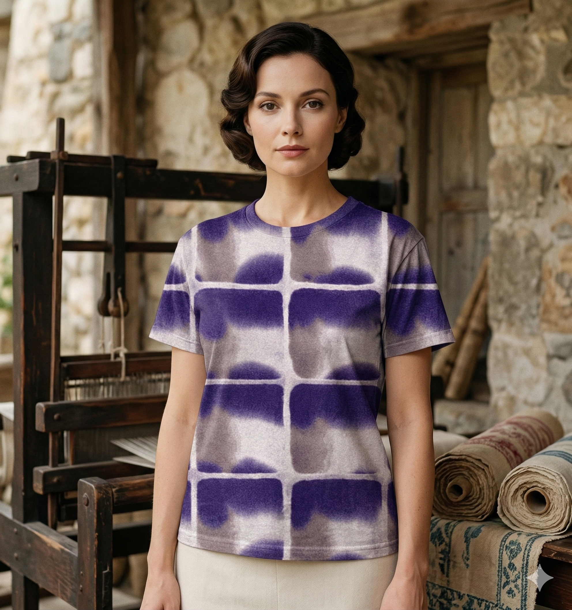 The Violet Vault Lattice Tee