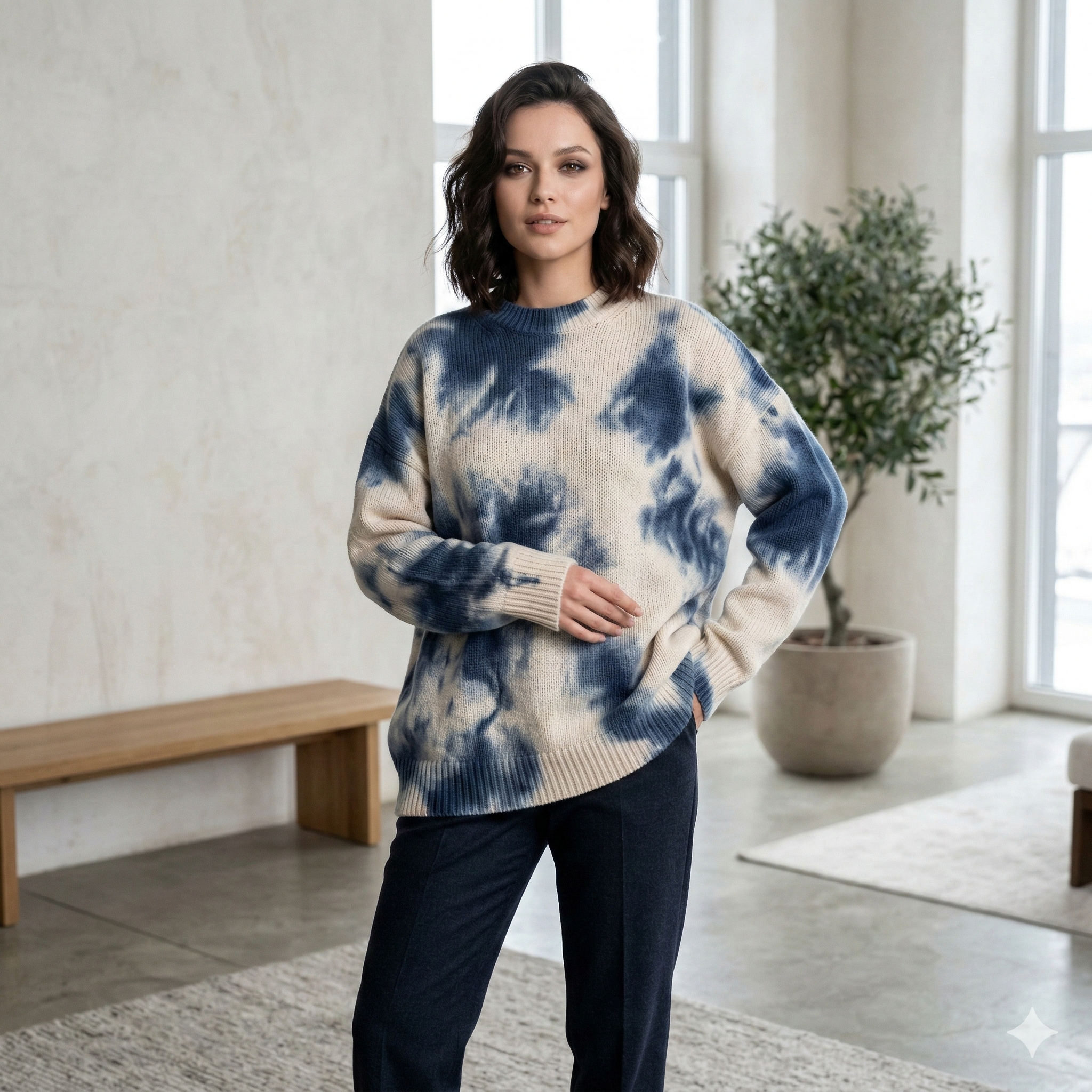 The Indigo Inkwell Sweater