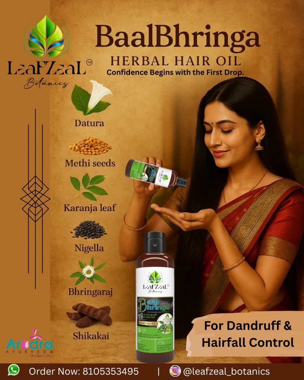 Baalbhringa Herbal Hair Oil