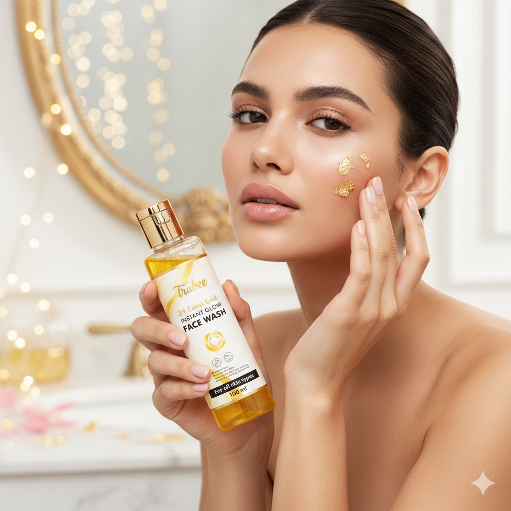 TRUBEE 24 Karat Gold Face Wash - 100ml