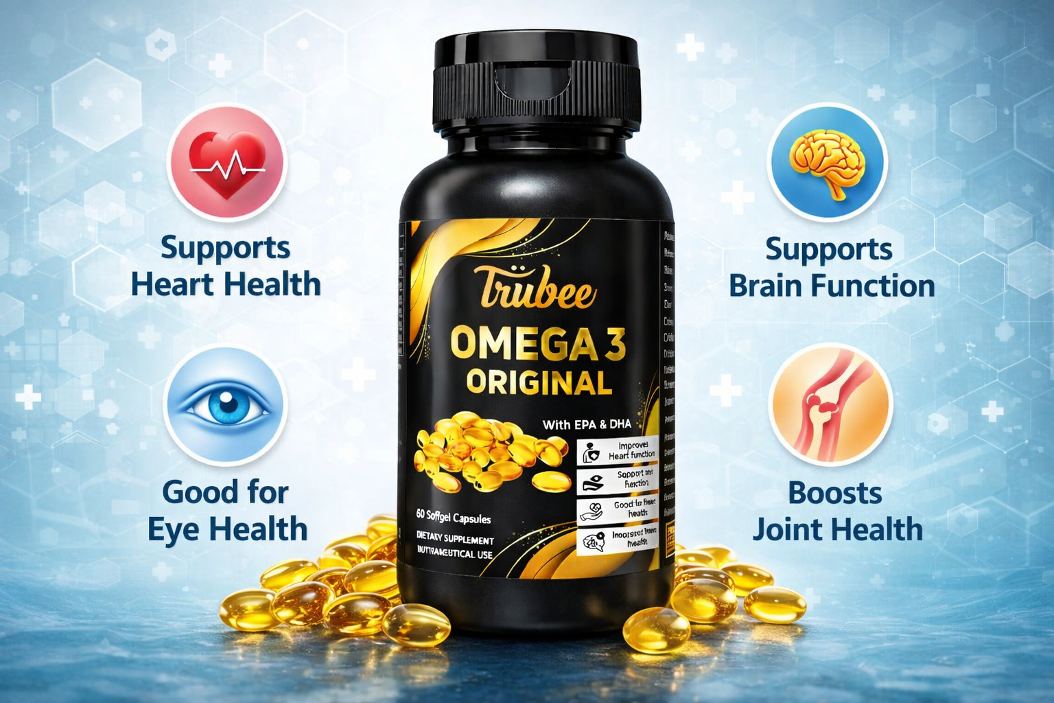 TRUBEE Omega Capsules