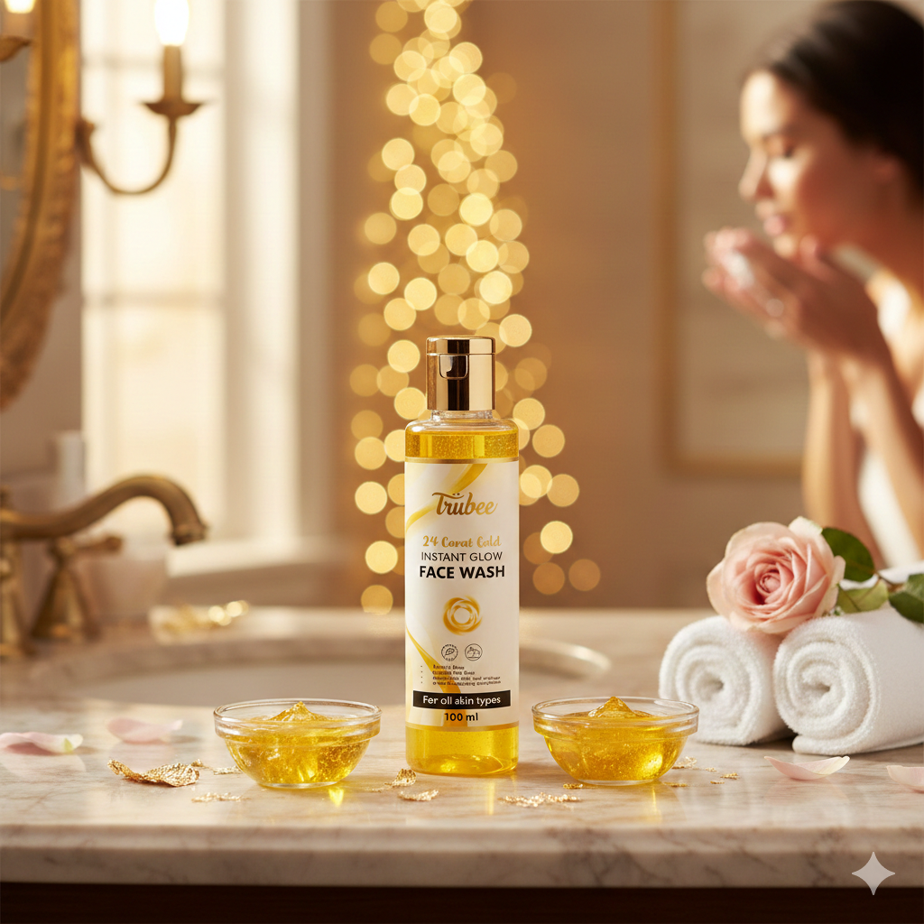 TRUBEE 24 Karat Gold Face Wash - 100ml
