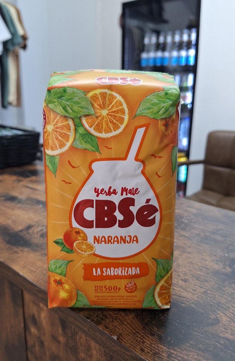 Yerba Mate CBSé Naranja 500g