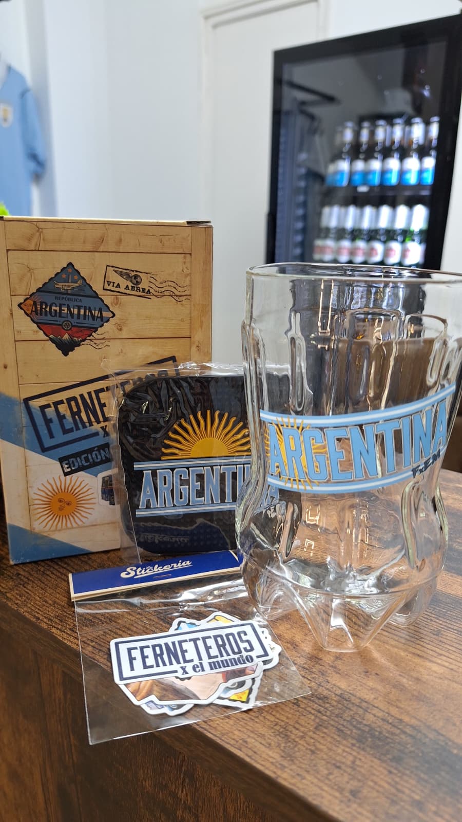 Vaso Fernetero Versión Argentina