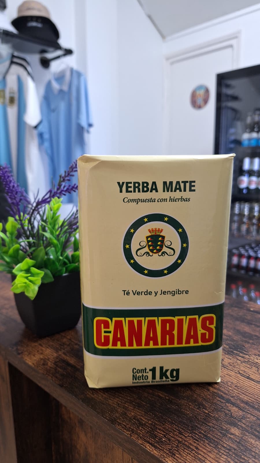 Yerba Canarias Té Verde y Jengibre