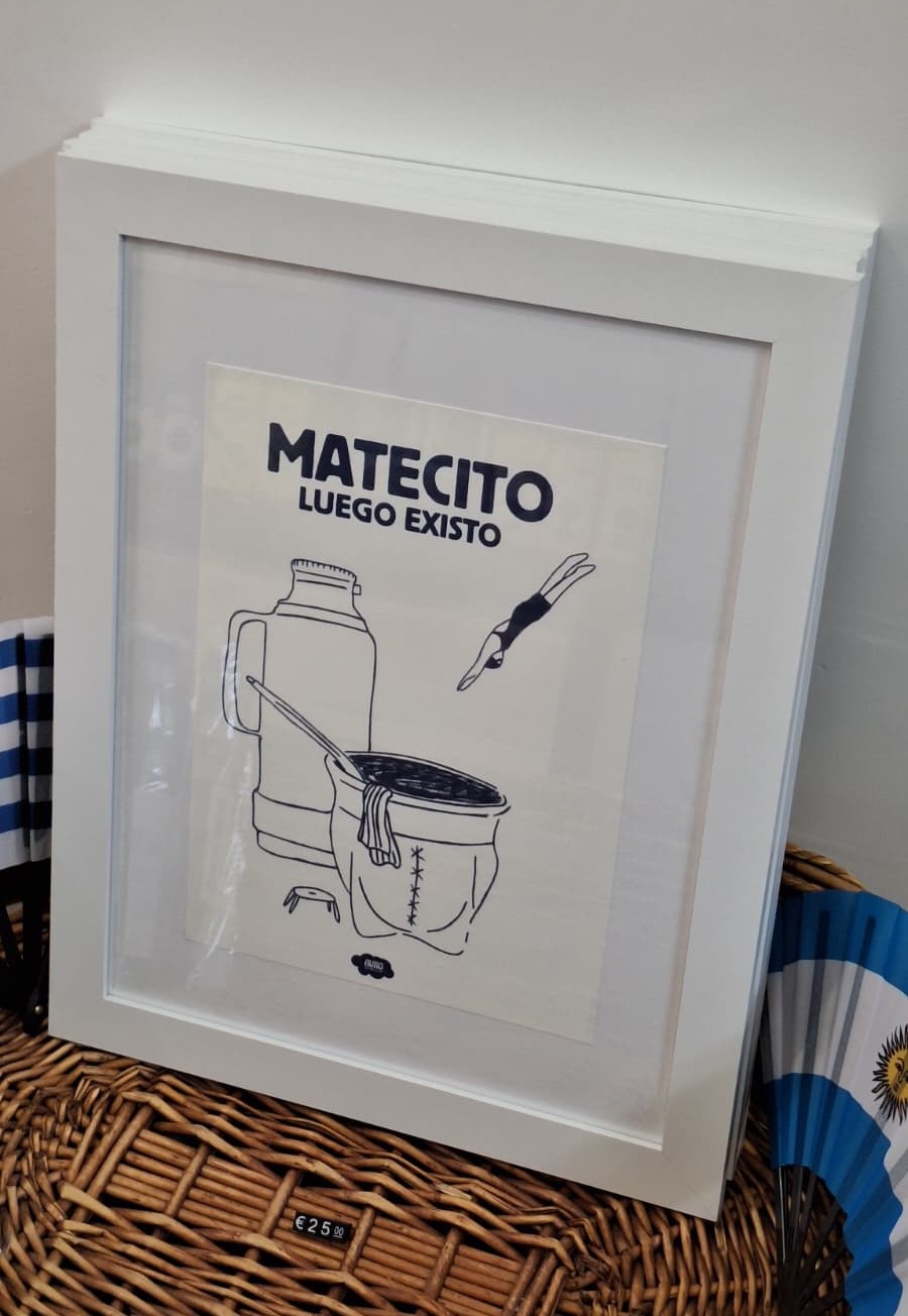 Matecito Luego Existo Blanco