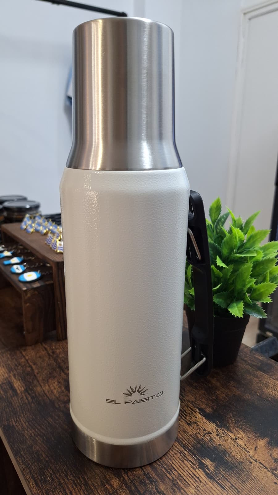 Termo El Paisito 1,2L Blanco