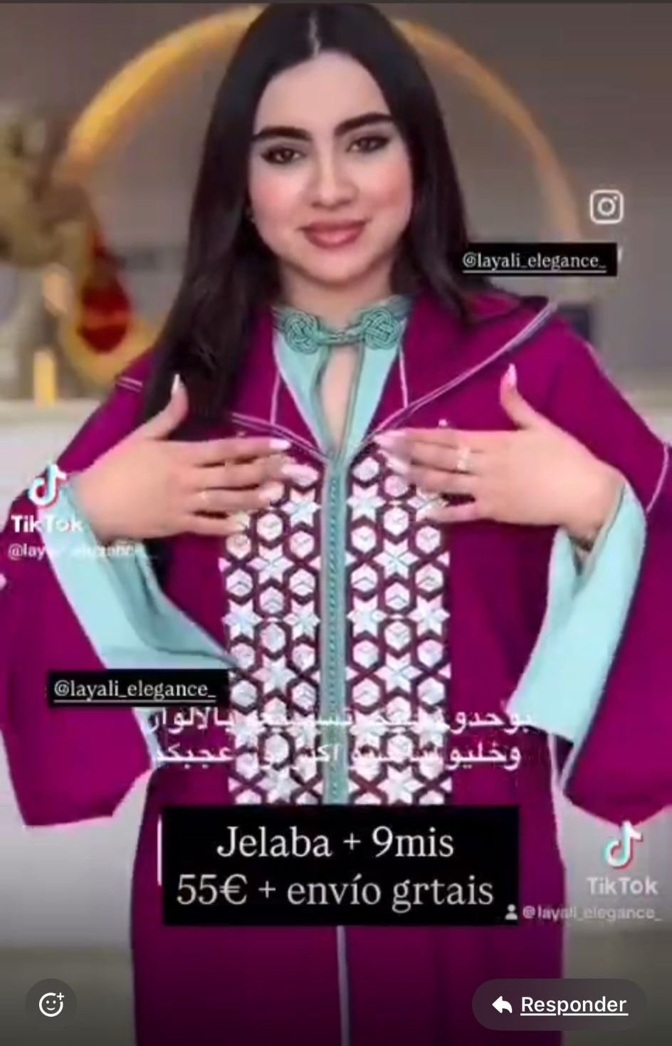 Jelaba tradicional Kmis 