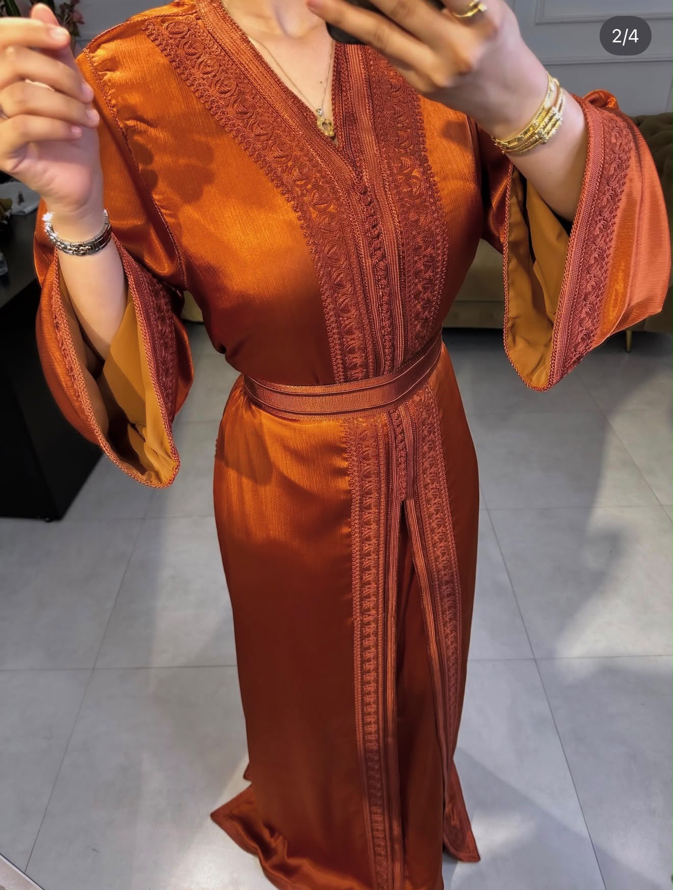 Kaftán Ambar  Organza 