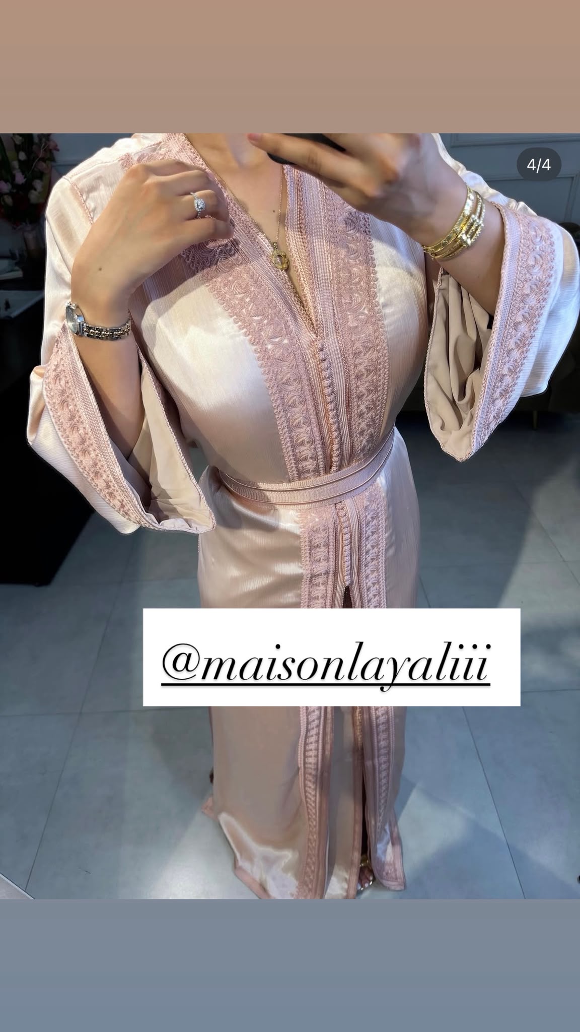 Kaftán Ambar  Organza 