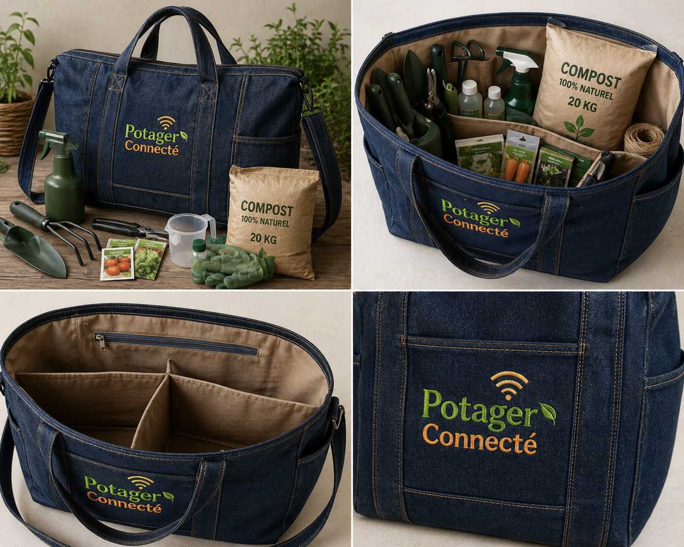 Kit de  jardiage complet PotagerConnect