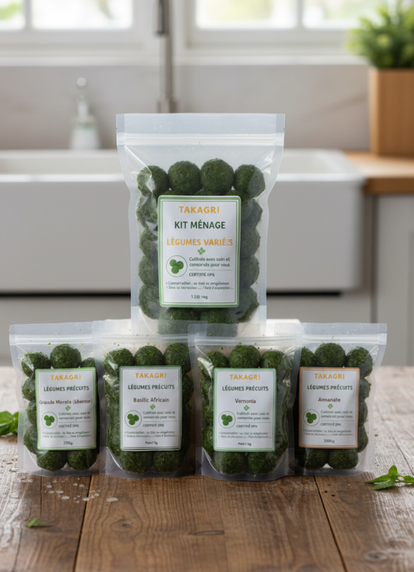 Kit légumes précuits