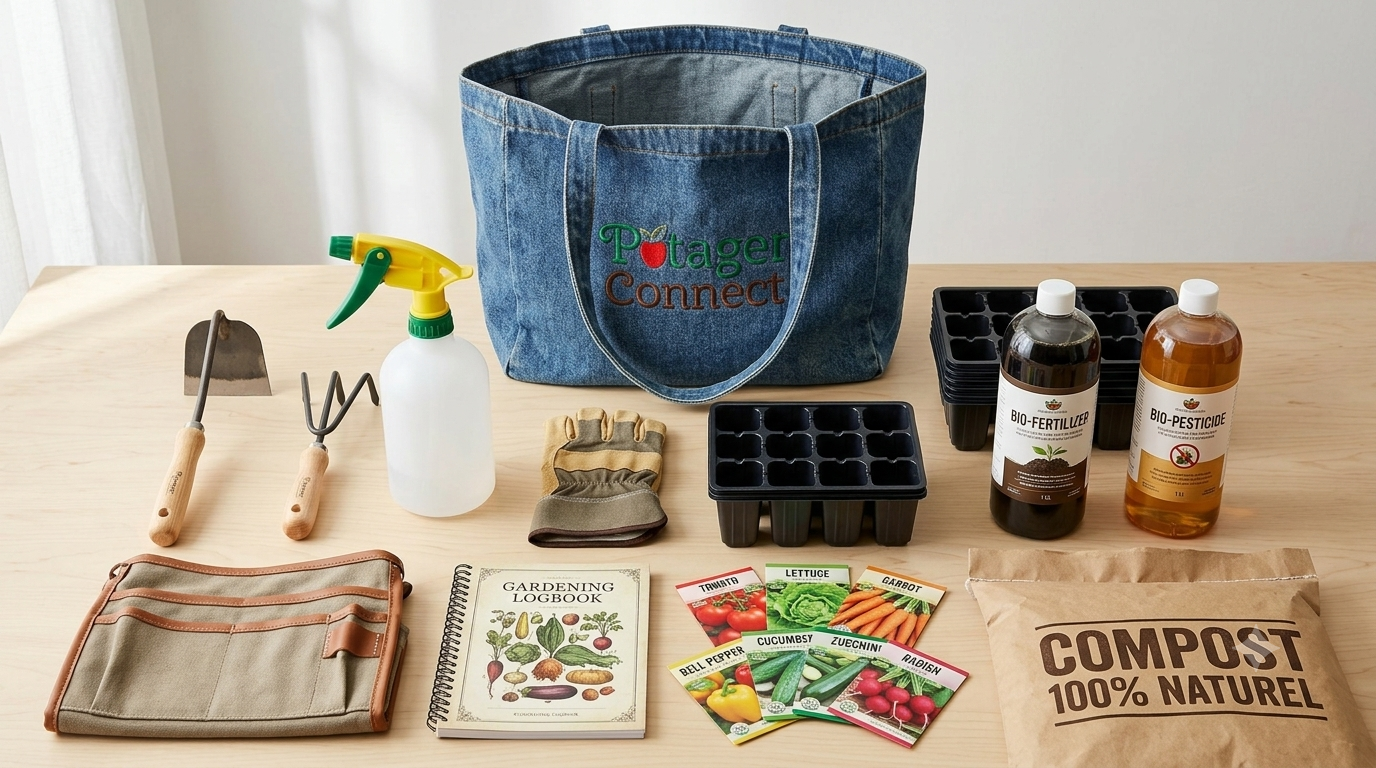 Kit de  jardiage complet PotagerConnect
