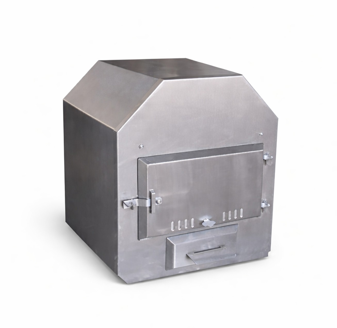 Nerūdijančio plieno išorinė krosnelė 75cm (AISI 304) Be stiklo