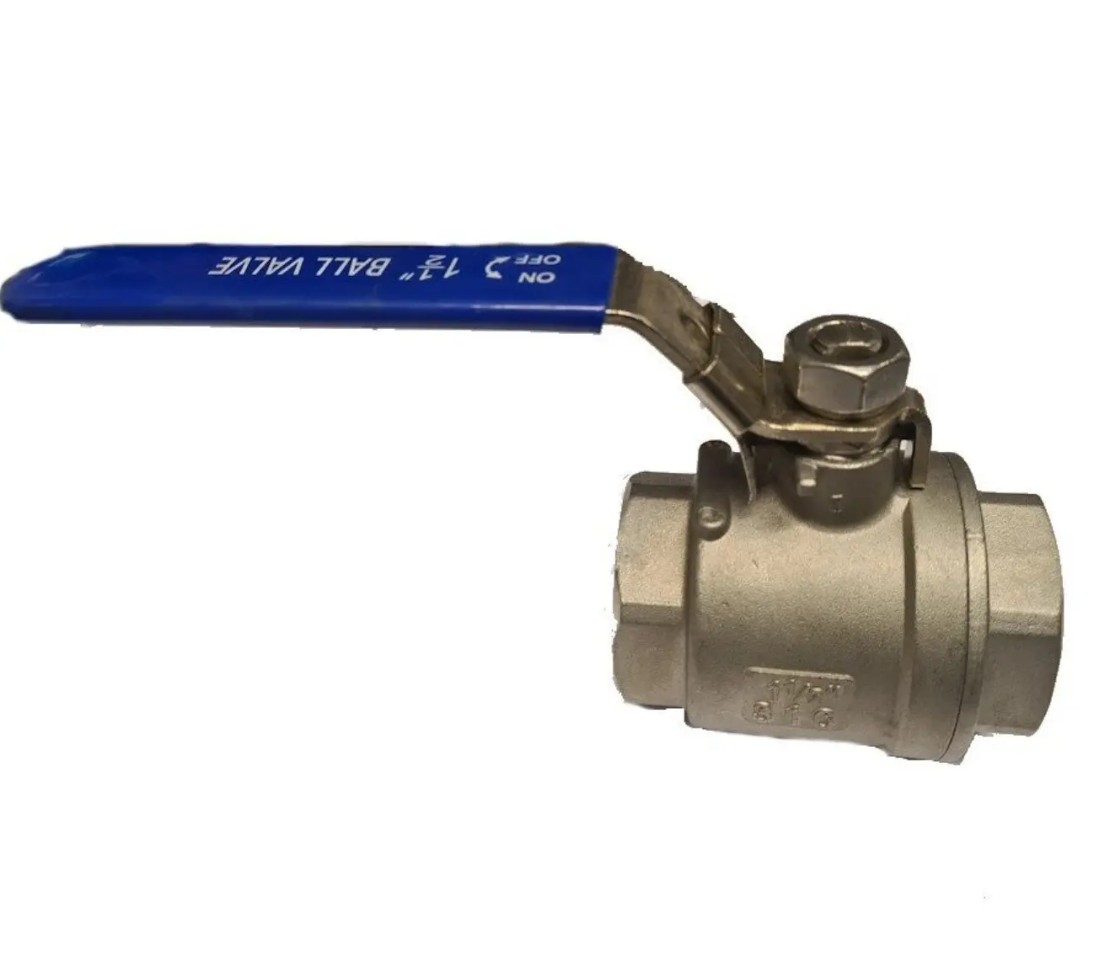 Rutulinis vožtuvas, 1", nerūdijančio plieno SS304