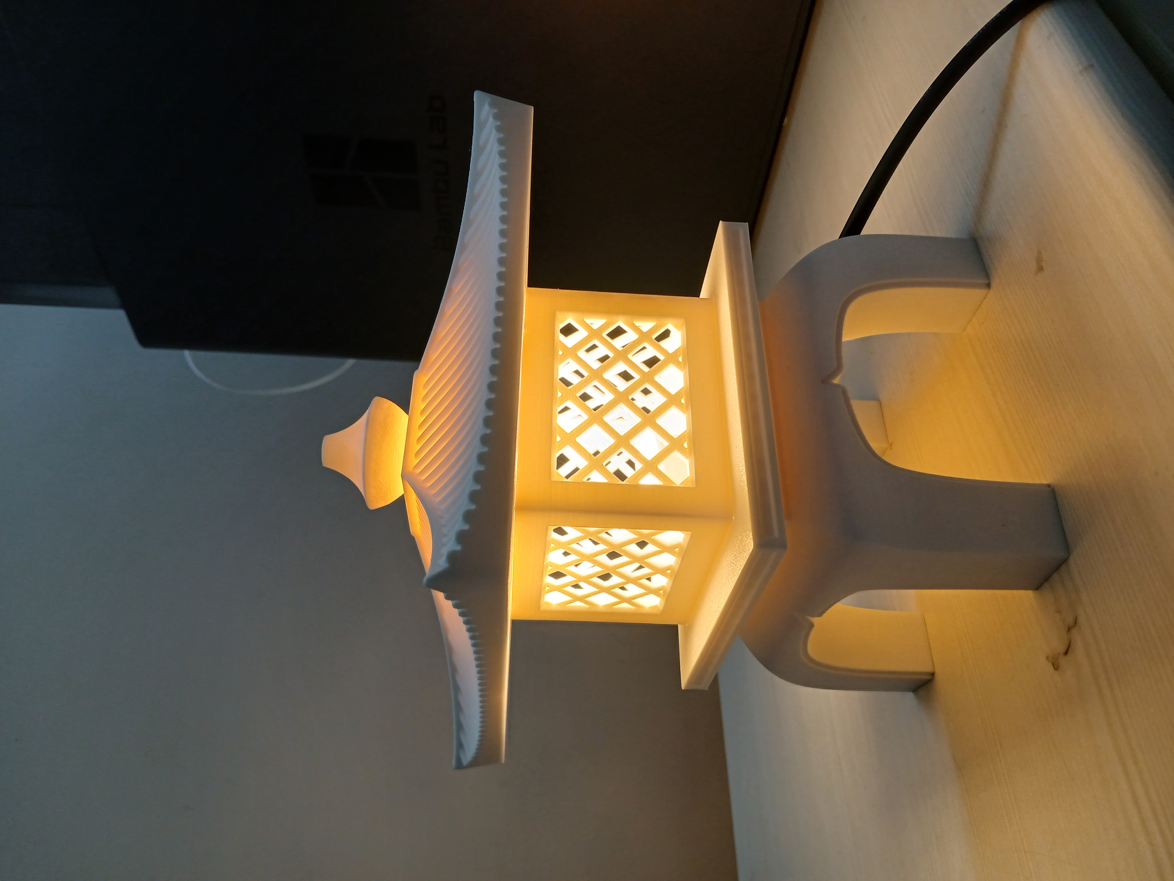 Japanese Pagoda Table Lamp