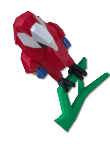 Magnetic Parrot Puzzle