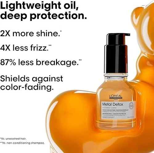 LOreal Professional Serie Expert Metal Detox Concentrated Protection Oil 50ml