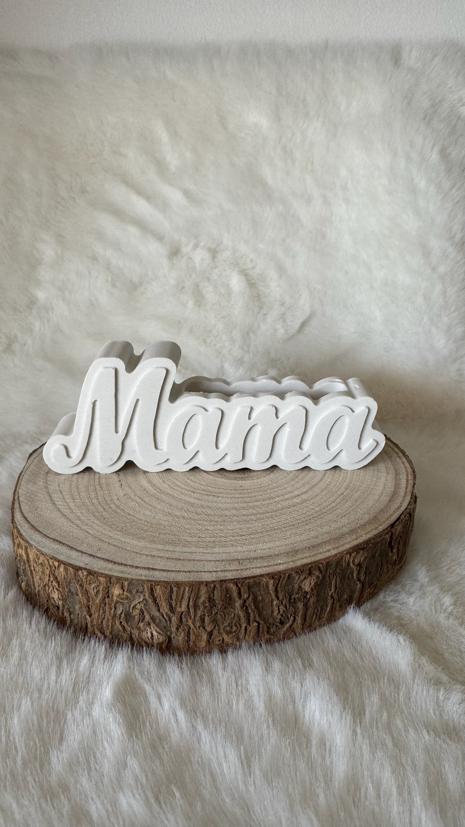 Letreiro Decorativo 'Mama'