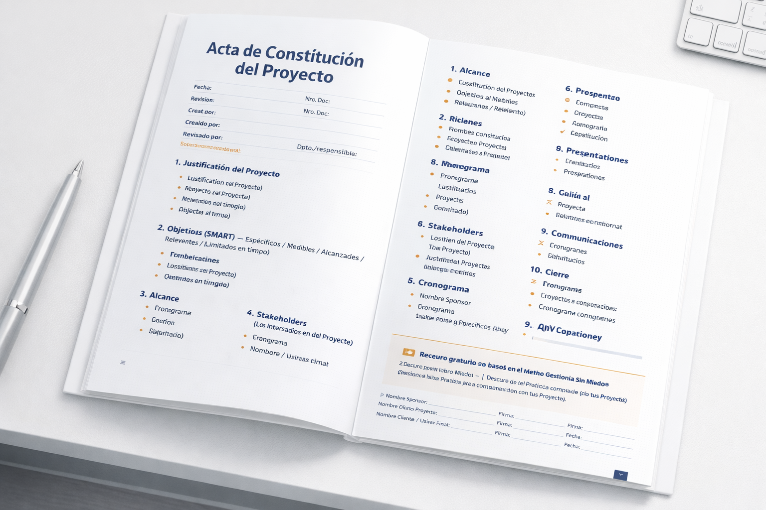 Plantilla Digital Acta de Constitución de Proyecto