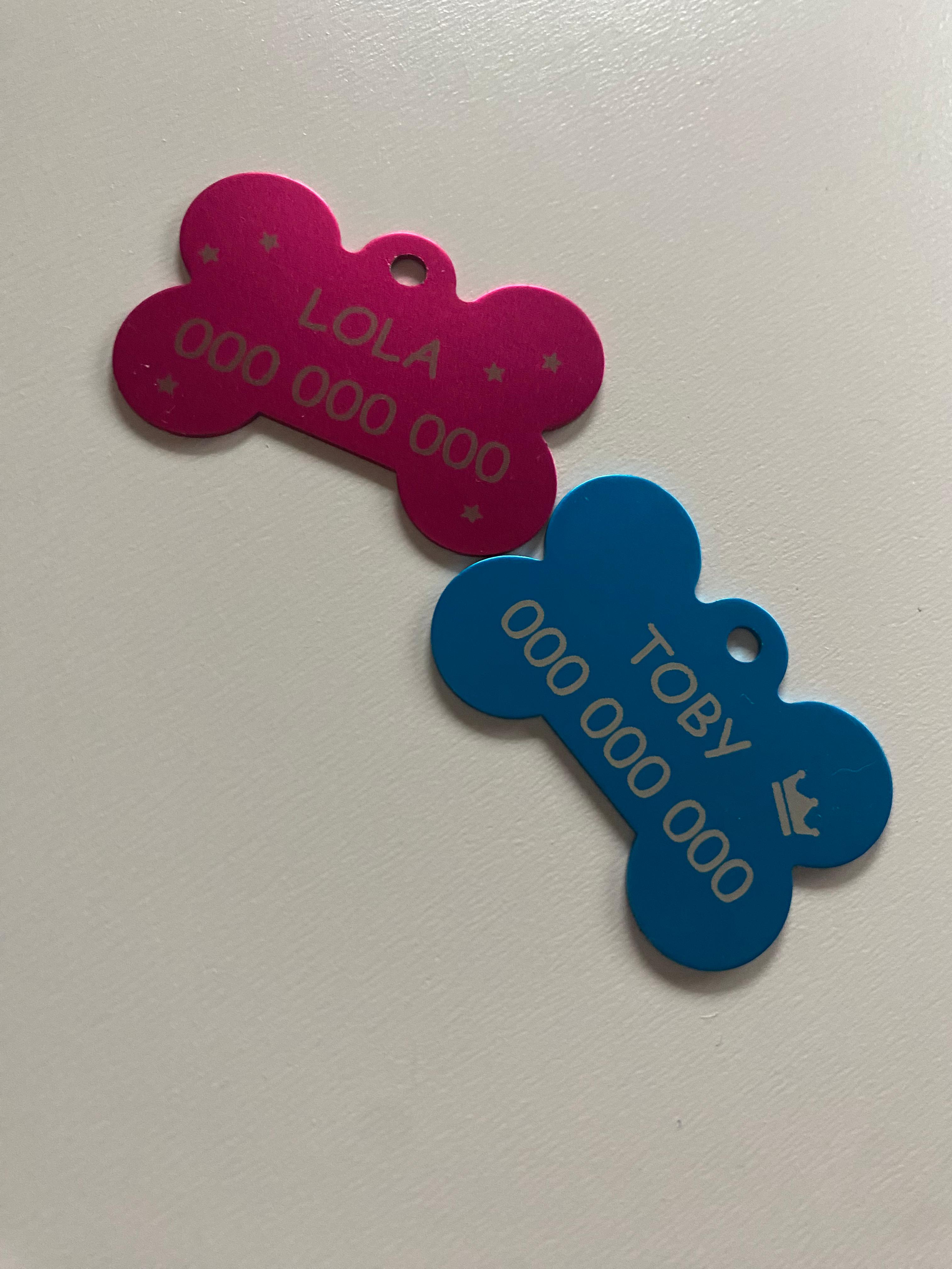 Chapa personalizada para mascotas