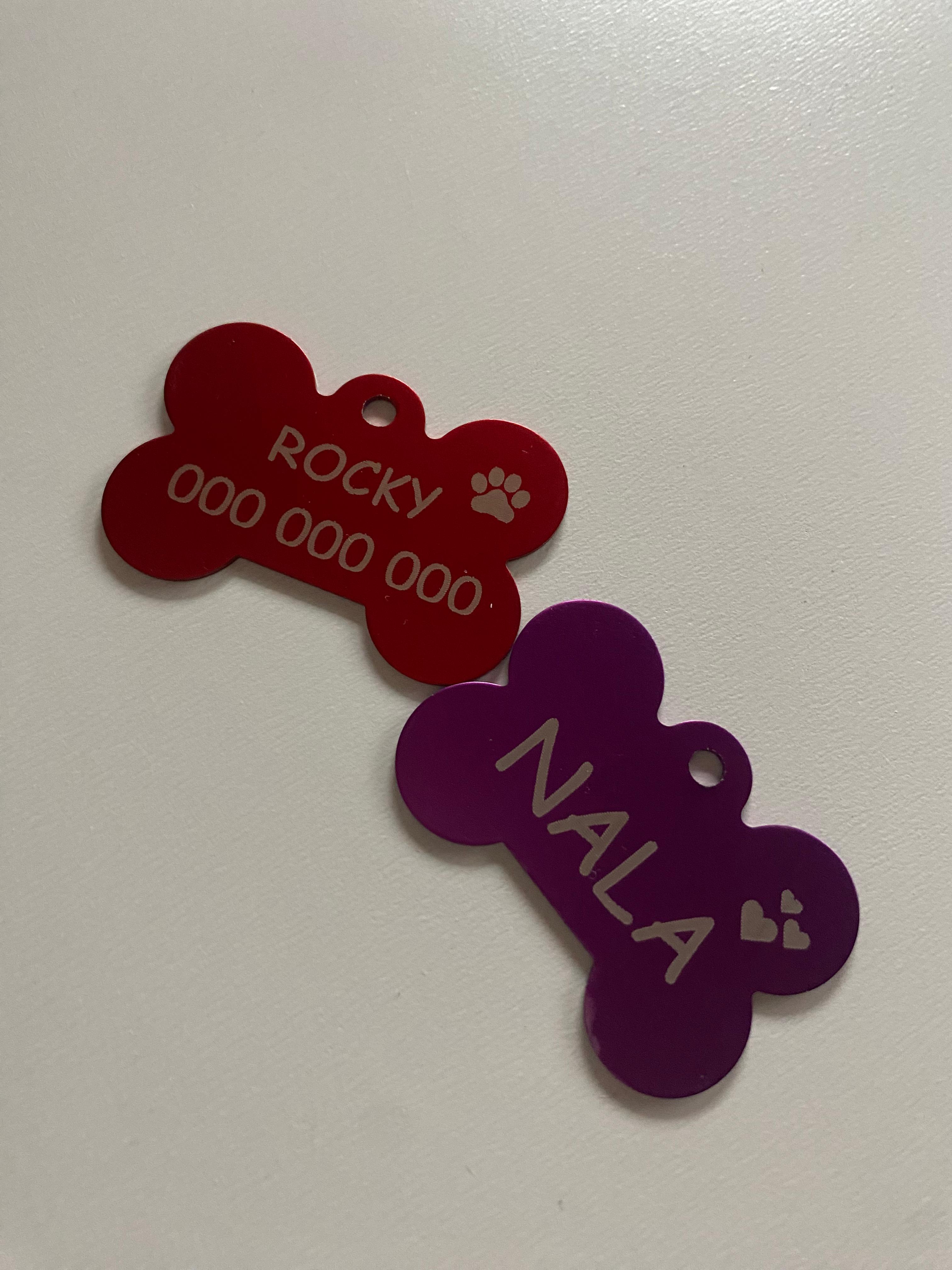 Chapa personalizada para mascotas