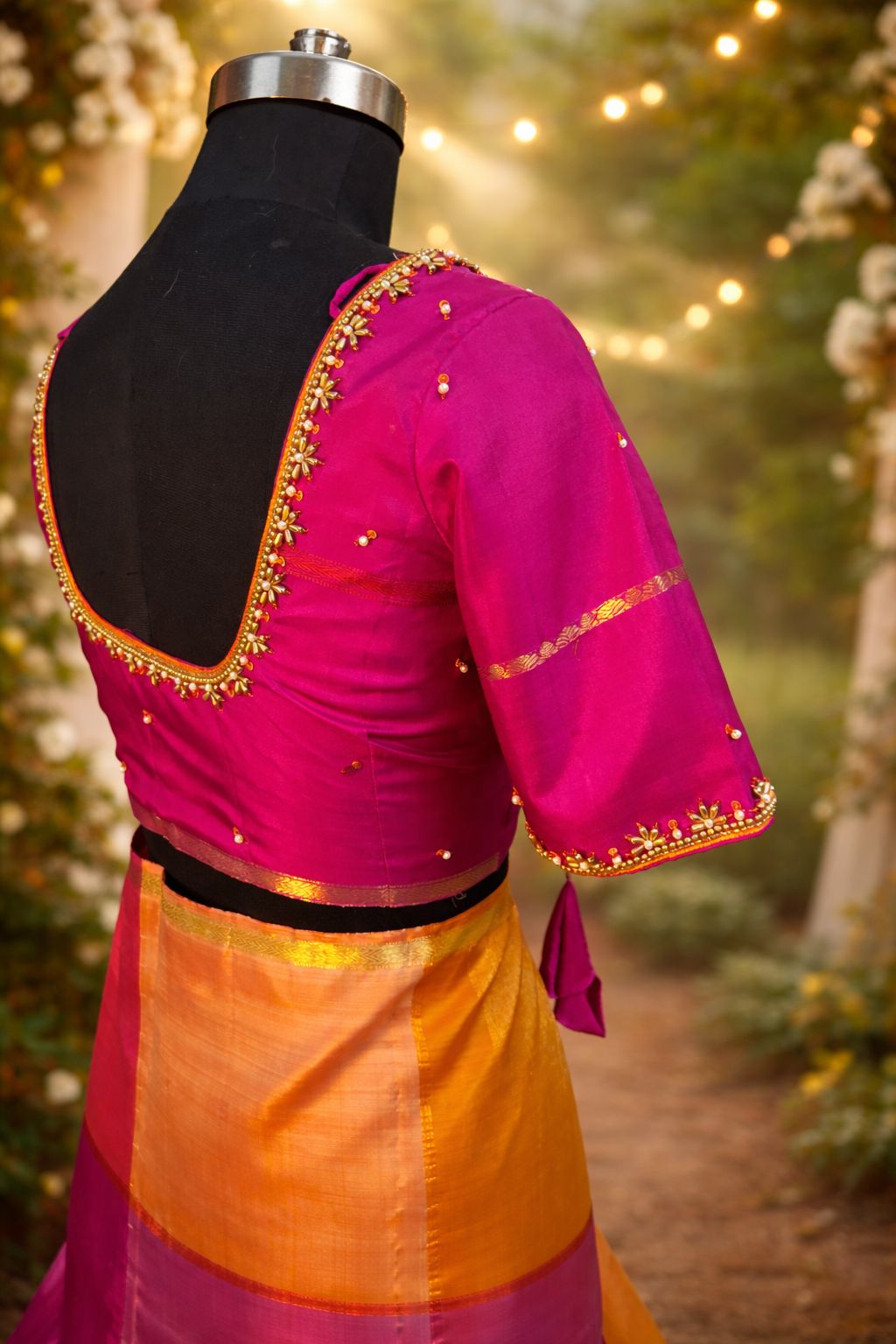 Sundara Rani Pink Blouse