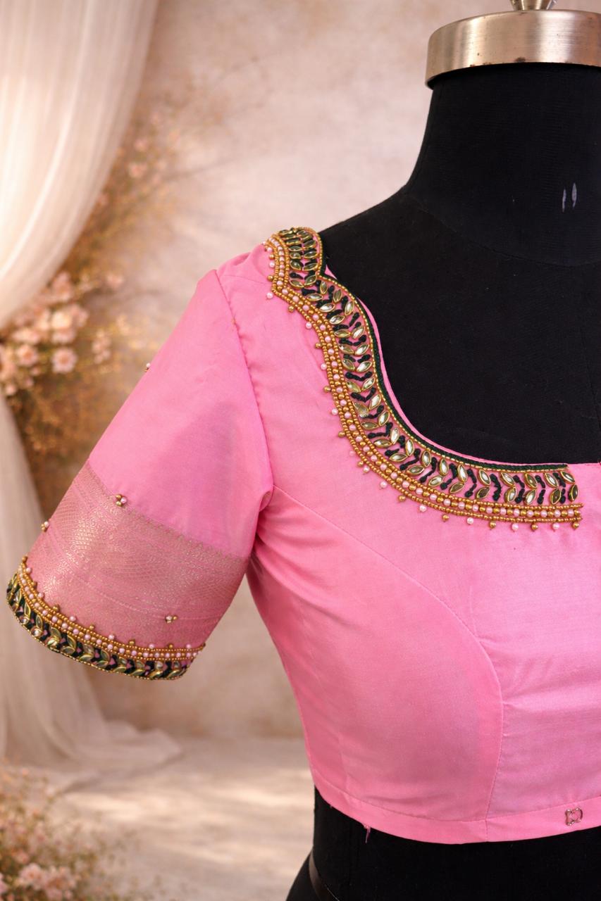 Pink Petal Luxe Blouse