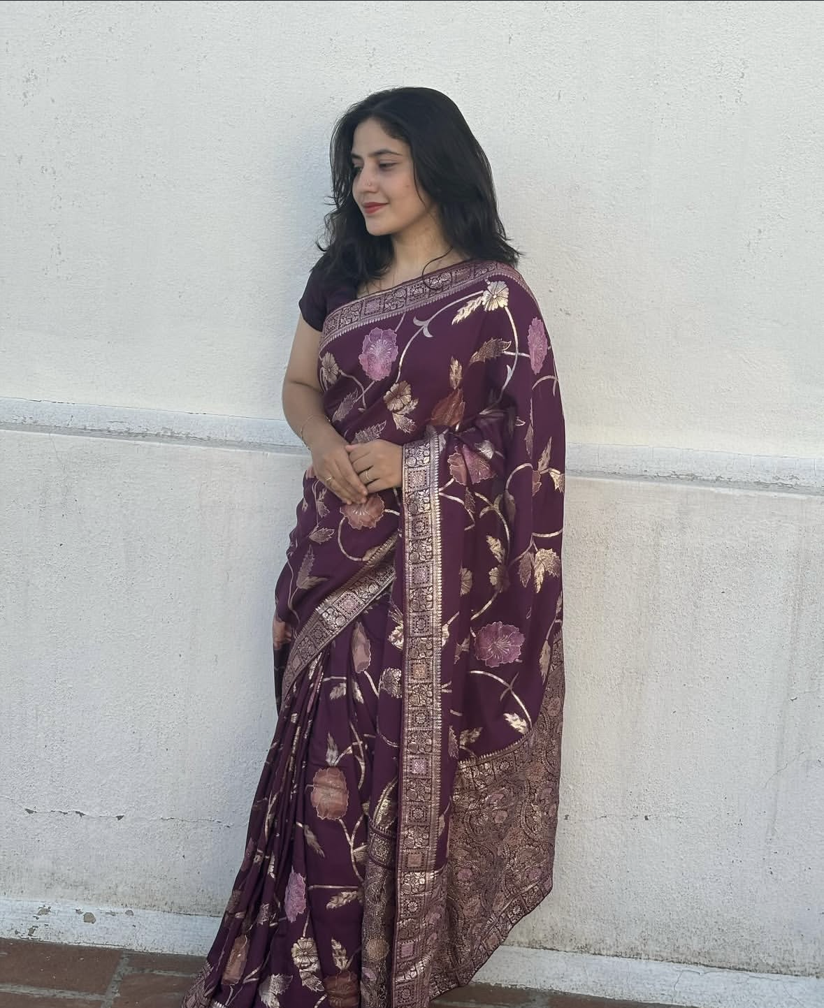 Banarasi Saree with Designer Blouse
