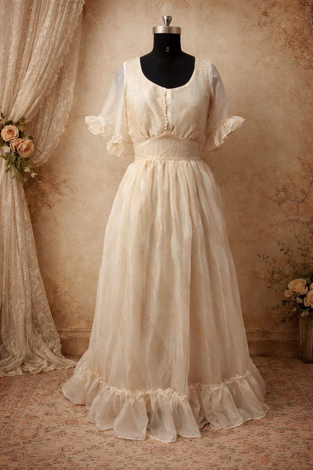 Ivory Whisper Heirloom Gown