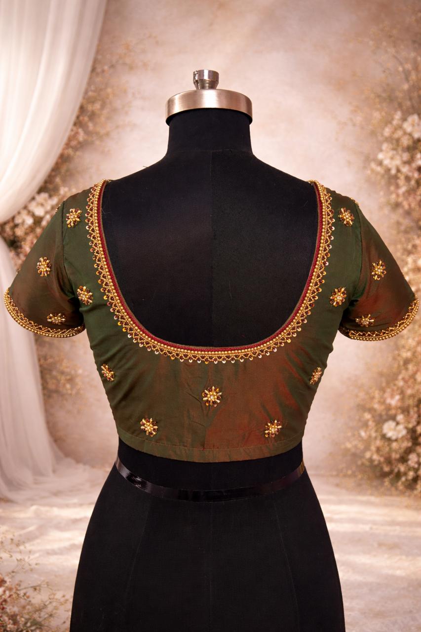 Emerald Bloom Elegance