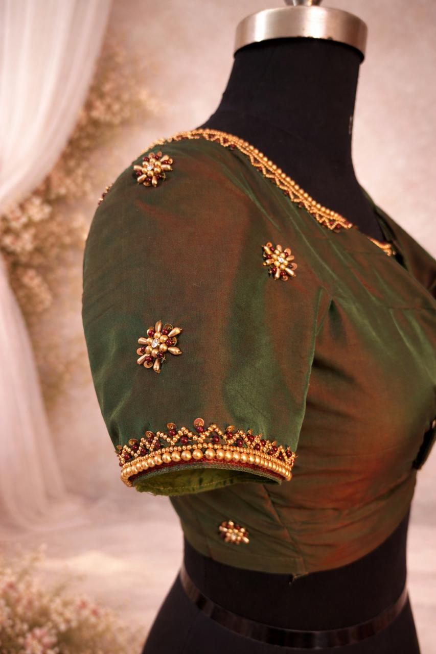 Emerald Bloom Elegance