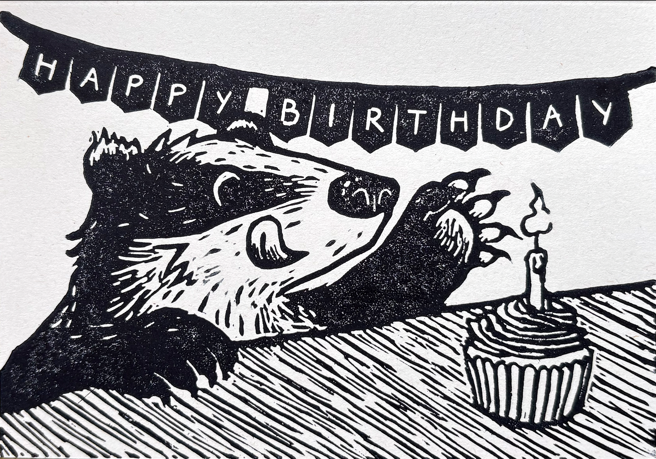 Birthday Badger
