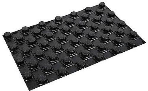 PLAQUES A PLOTS AVEC ISOLATION 10MM D-FLOOR BOITE 24,64M² (22 PLAQUES DE 140 X 80CM)