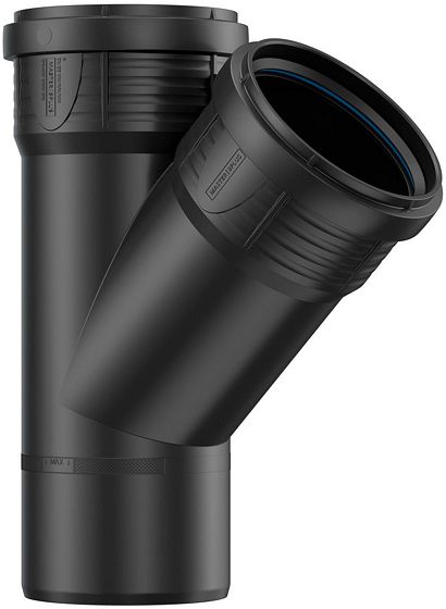 T PP 45°MFF 90-90MM NOIR