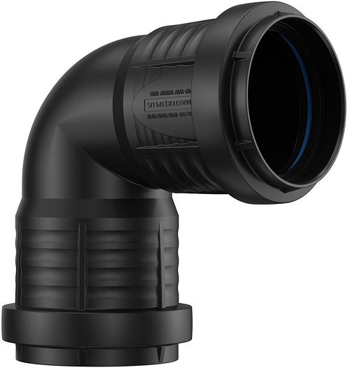 COUDE PP 90°.FF 50MM NOIR