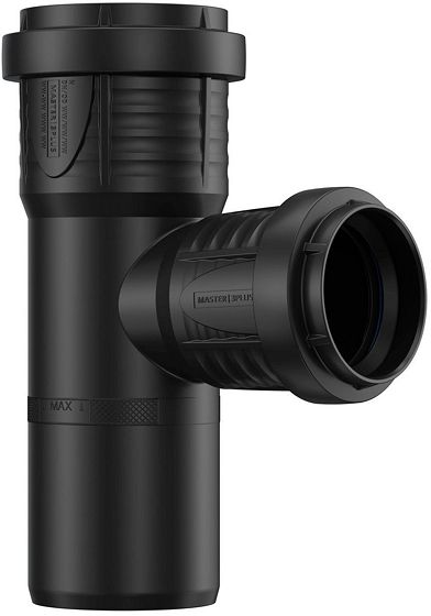 T PP 90°MFF 50-40MM NOIR