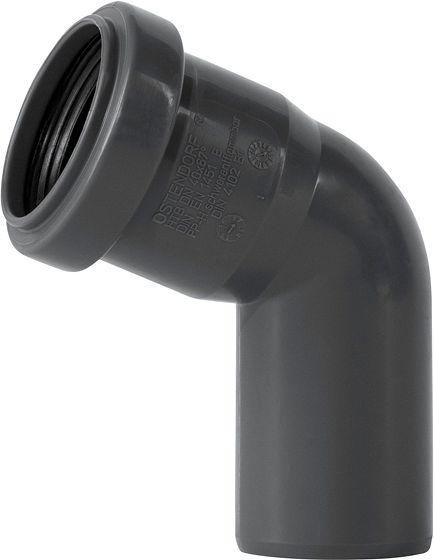 COUDE 67° MF 40MM PP HT-SAFE OSTENDORF